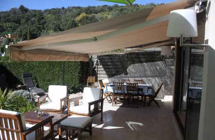 Ferienhaus „Miel“ – Terrasse