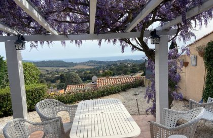 Ferienhaus „Miel Deux“ – Blick auf den Golf von Saint Tropez